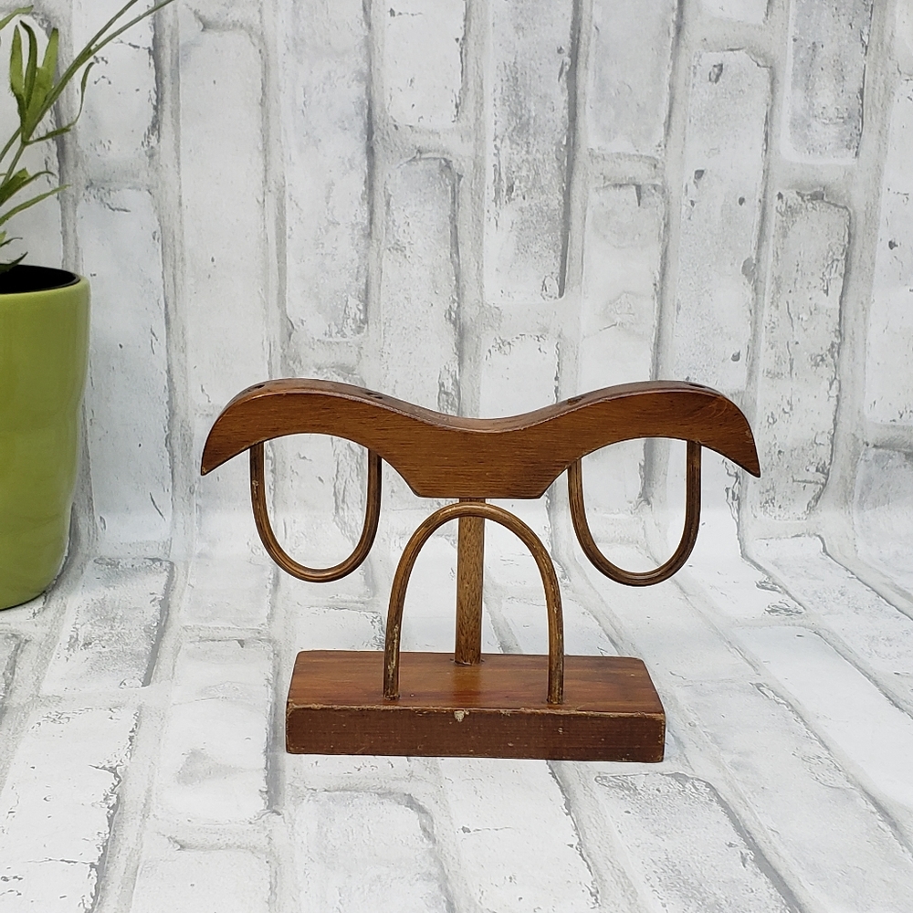 Vintage Cornwall Wood Prod. Owl Style Envelope/Napkin Holder